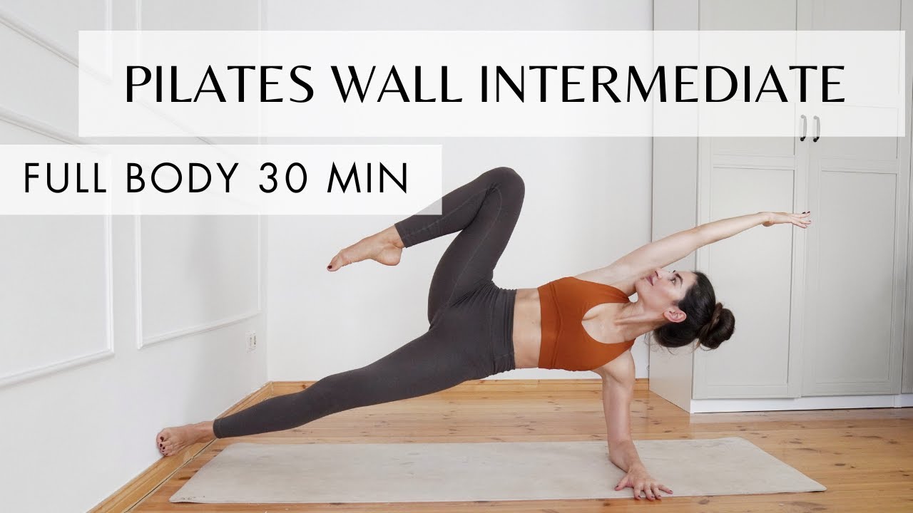 Intermediate Wall Pilates Workout 30 min | Ignite Your Core & Elevate Your Pelvic Floor - YouTube