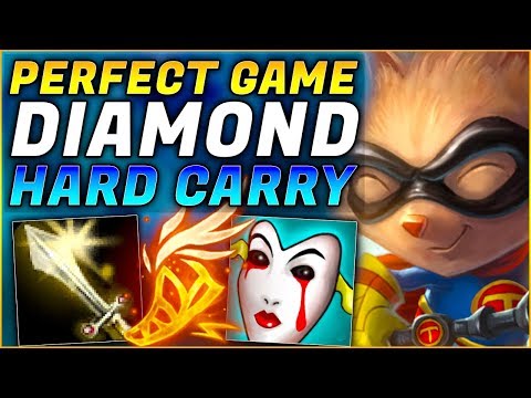 How to Get a PERFECT Teemo Game! Most Underrated Rune?! | League of Legends (Season 9)