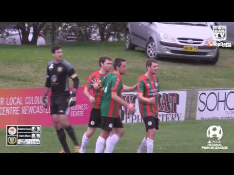 2016 NNSWF NPL Round 11 Highlights - Adamstown Rosebubs v Hamilton Olympic FC
