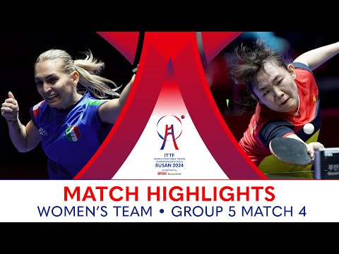 Chang Li Sian Alice (MAS) vs Nikoleta Stefanova (ITA) | WT G5 - Match 4 | #ITTFWorlds2024