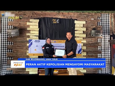 POLRES BOJONEGORO RAIH PENGHARGAAN HPN 2025