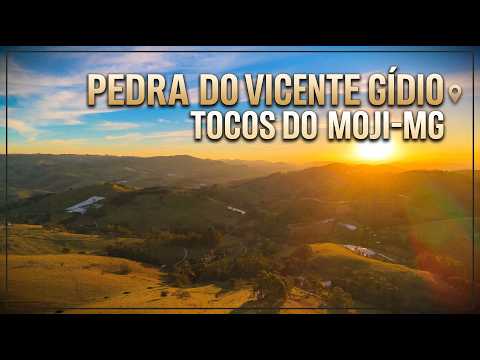Pedra do Vicente Gídio ao Pôr do Sol | Tocos do Moji - MG (4K)
