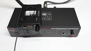 Video thumbnail for AS-950 Wireless In-Ear System Basic Setup by Galaxy Audio