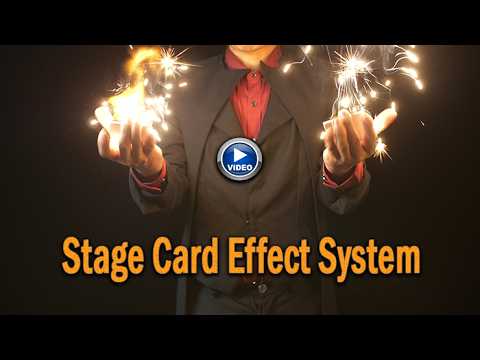 Voir la vidéo de Stage Card Effect System - Menzi Magic