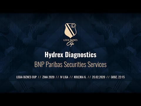 Skrót spotkania Hydrex Diagnostics - BNP Paribas Securities Services ( Legia Biznes Cup Zima 2020 )