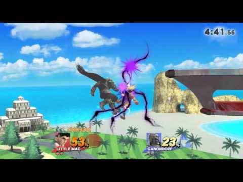 SSB4 Little Mac vs Ganondorf