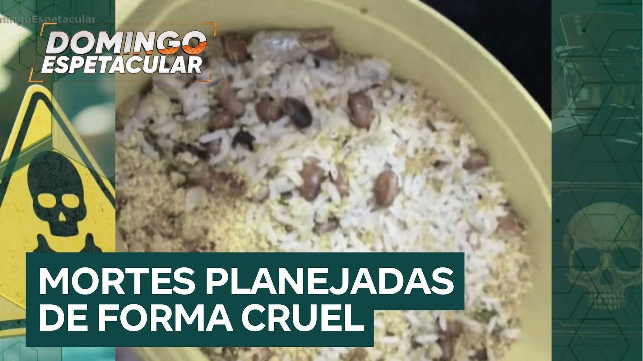 Mortes por envenenamento planejadas de forma cruel chocam o Brasil