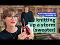 Finishing my Storm Sweater & New Fall Cast-Ons | KNITTING PODCAST | Episode 72