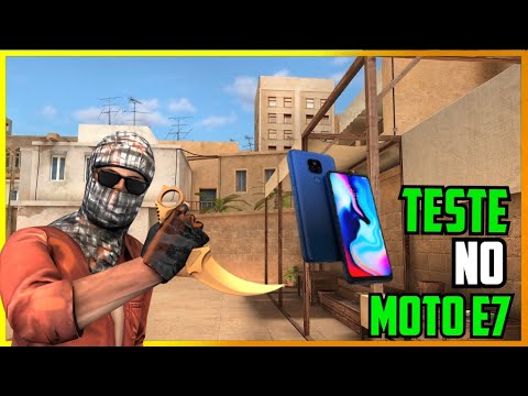 TESTE DE DESEMPENHO DO MOTO E7 JOGANDO STANDOFF 2