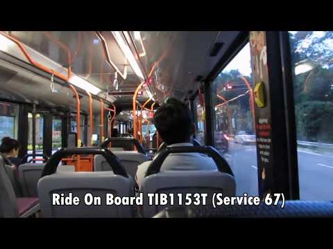 [SMRT Buses] TIB1153T @ 67 | Mercedes-Benz O405G (Hispano Habit) (ZF Ecomat) THRASHING