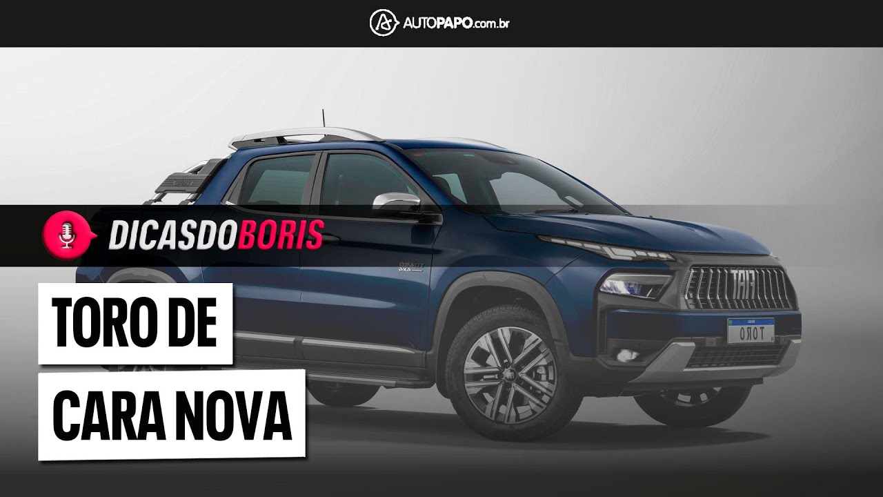 FIAT TORO 2026 CHEGA COM RETOQUES VISUAIS