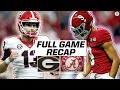 Georgia Beats Alabama to Win it’s First National Championship since 1980! | CBS Sports HQ