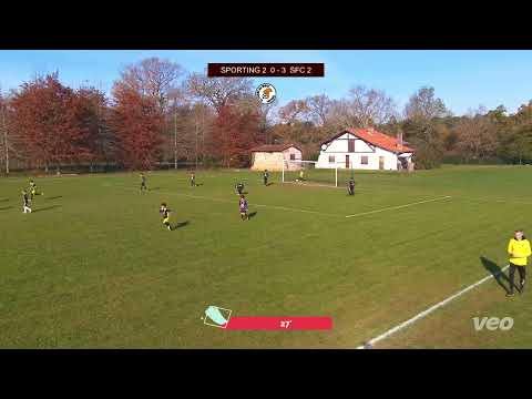 Résumé U11 N2 J5 Sporting 2 - Sanguinet 2 221125 0-7