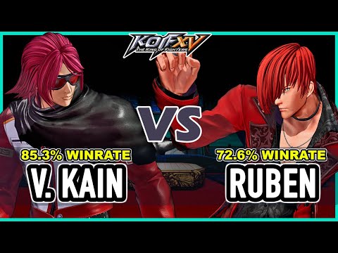 KOF XV 🔥 Violent Kain (Krohnen/Iori/Kyo) vs Ruben Casas (Iori/Ryo/Clark) 🔥 Steam
