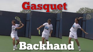 Gasquet One Hand Backhand | Master Class