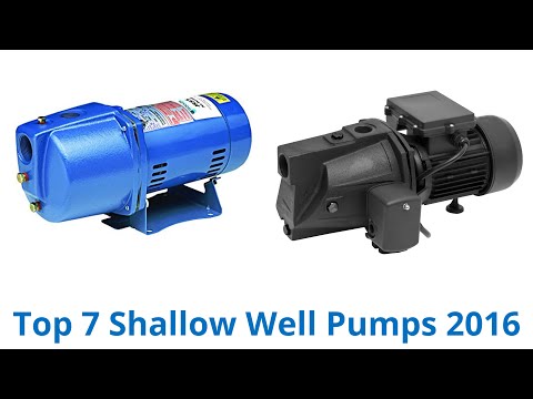 Best shallow well pumps