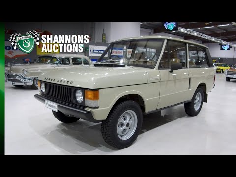 1977 Range Rover 2 Door 'Suffix D' Wagon - 2022 Shannons Winter Timed Online Auction