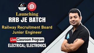 RRB Junior Engineer | Launching New Batch for Electrical / Electronics by Shishir Das Sir