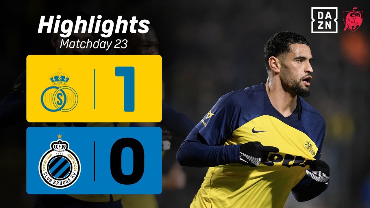 Royale Union Saint Gilloise vs Club Brugge KV Highlights