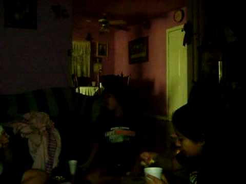 At rocio's house after practice during the summer