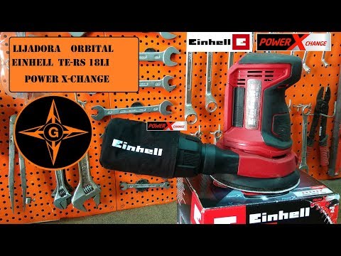 Miniatura del vídeo: Einhell Power X-Change TE-RS 18 Li (18V, Ø125).