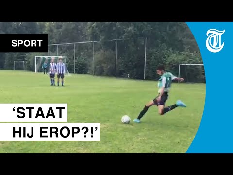 Fabelachtige vrije trap laat keeper vissen - DOELPUNT VAN DE WEEK