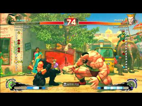 SSF4 Rank Match  Violat203945 (ZA)  vs  SmallvilleOrc (GU)