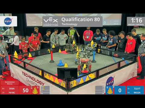 2018 VRC Tech Q80 - 359A 7618C vs 7221T 9922A - 136 to 68