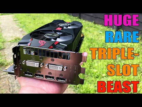 Ebay Finds: ASUS' Rare, HUGE "Matrix Platinum" Graphics Card