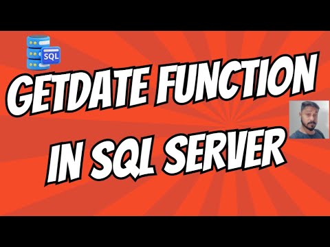 Getdate Function In Sql Server