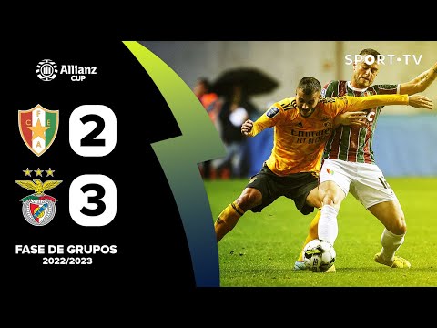 Resumo: Estrela Amadora 2-3 Benfica - Allianz Cup | SPORT TV