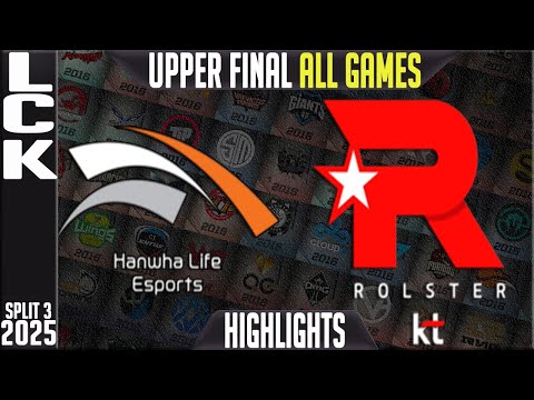 HLE vs KT | LCK Playoffs 2025 – Highlights (ALL GAMES) | Kaza LoL LCS Highlights