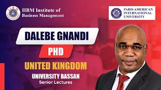 Value of Doctoral Research in Higher Education | Dalebe Gnandi's Journey with IIBM