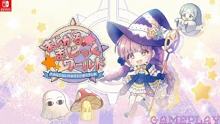 Your favorite Vtuber megaman clone game - Magical Magic World [Switch] [HD] Gameplay