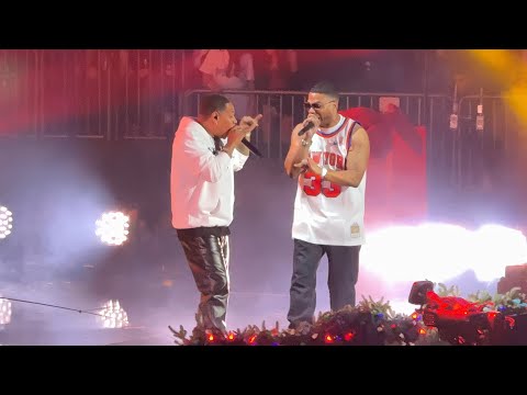 Nelly performing Hot In Herre at iHeartRadio Jingle Ball New York