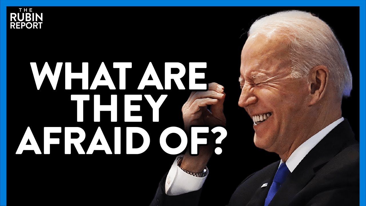 Watch Joe Bidens Live Feed Cut Off When He Offers to Take Questions | DIRECT MESSAGE | Rubin Report