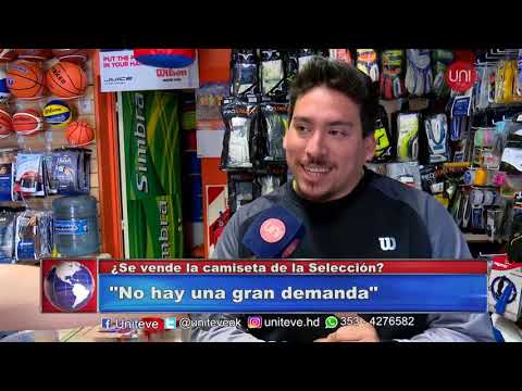 ¿Se vende la Camiseta de la selección?