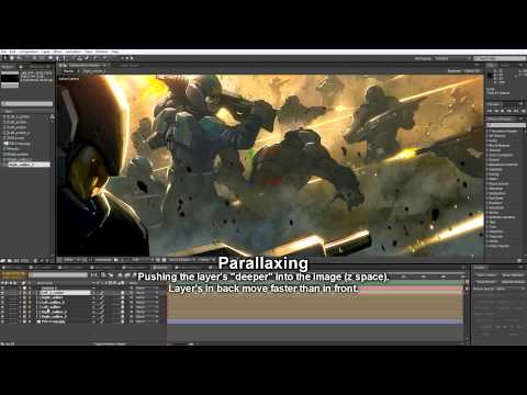 2.5D Matte Animation - Genesis 2.0