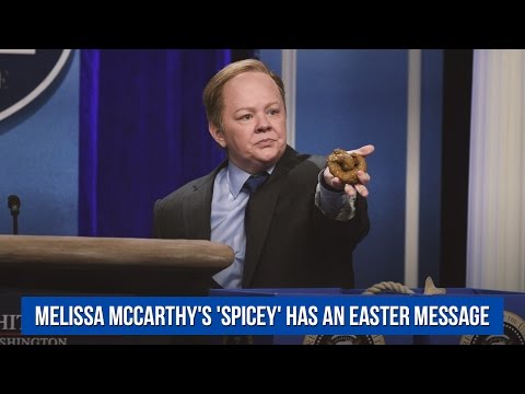 On 'Saturday Night Live,' Melissa McCarthy's 'Spicey' Has An Easter Message