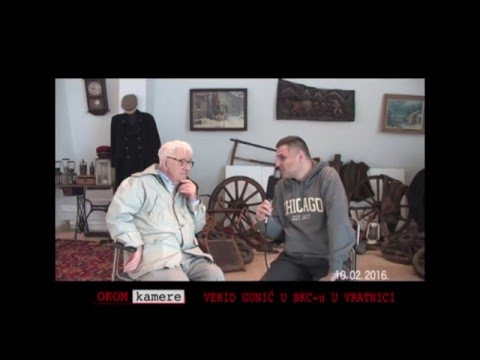 OKOM KAMERE VEHID GUNIĆ U BKC-u U VRATNICI