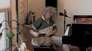 Laura Nyro Map to the Treasure piano by Sue Keller &amp; cat