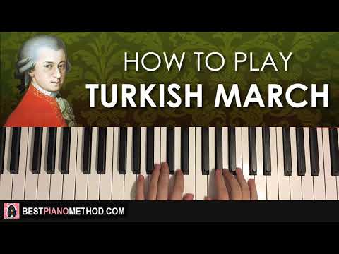 Mozart - Turkish March (Rondo Alla Turca) (Piano Tutorial Lesson)