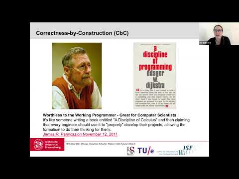 Tutorial: The Correctness-by-Construction Approach to Programming.