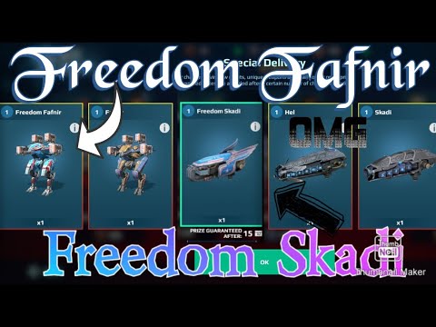 War Robots New Robot Freedom Fafnir & Freedom Skadi Overview