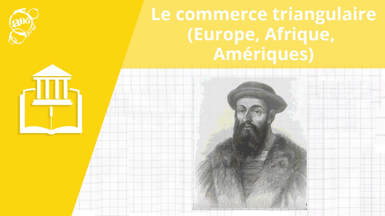 Le commerce triangulaire (Europe, Afrique et Amériques)
