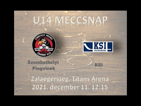 U14 334 Szombathelyi Pingvinek - KSI (élő közvetítés)