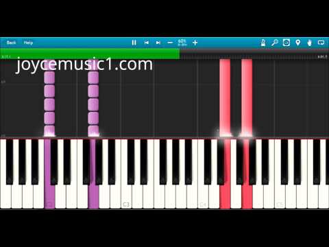 Let It go - Easy Piano Tutorial (60% speed)
