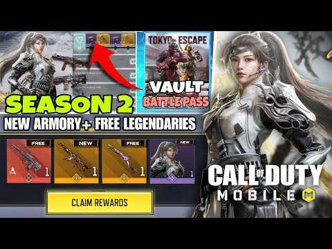 Season 2 leaks|Upcoming New Vault Battle Pass|Free Legendary & Mythic Weapons|LNY theme Codm 2026