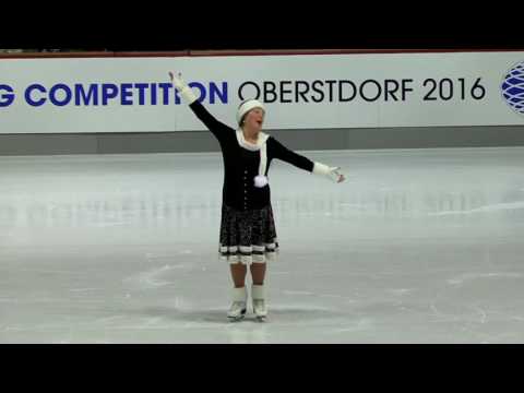 Henriette Peekel- Bronze Ladies V Artistic 2016 Oberstdorf4
