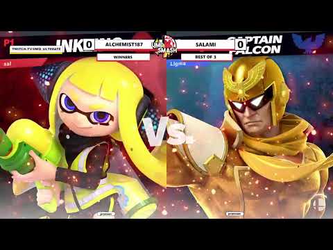 UMD Smash Fest 9/16 Winners Bracket - Salami (Inkling) Vs Alchemist187 (Captain Falcon, King K. Rool
